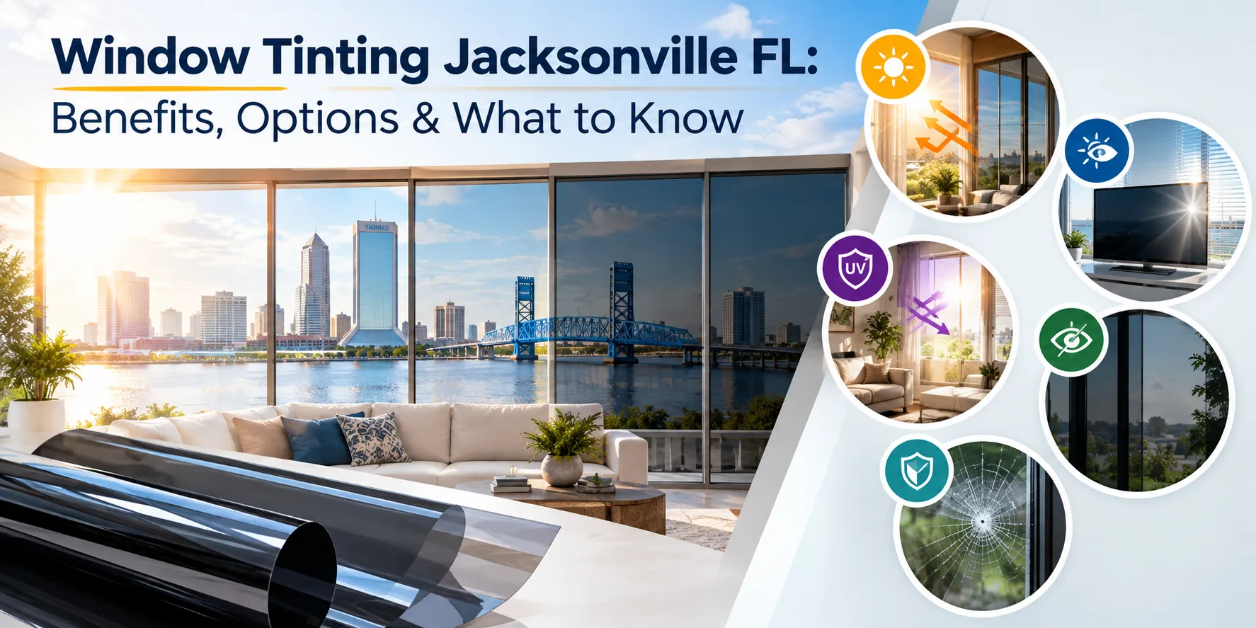 Window Tinting Jacksonville FL: Benefits, Options & What to Know