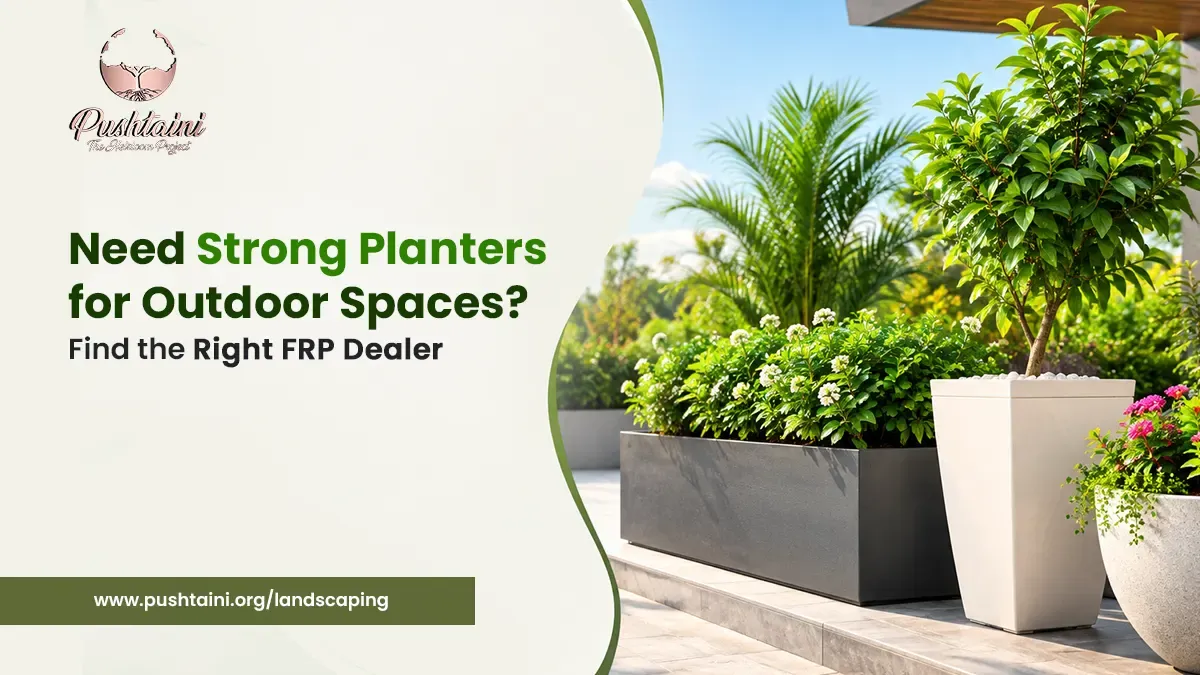 Need Strong Planters for Outdoor Spaces? Find the Right FRP Dealer