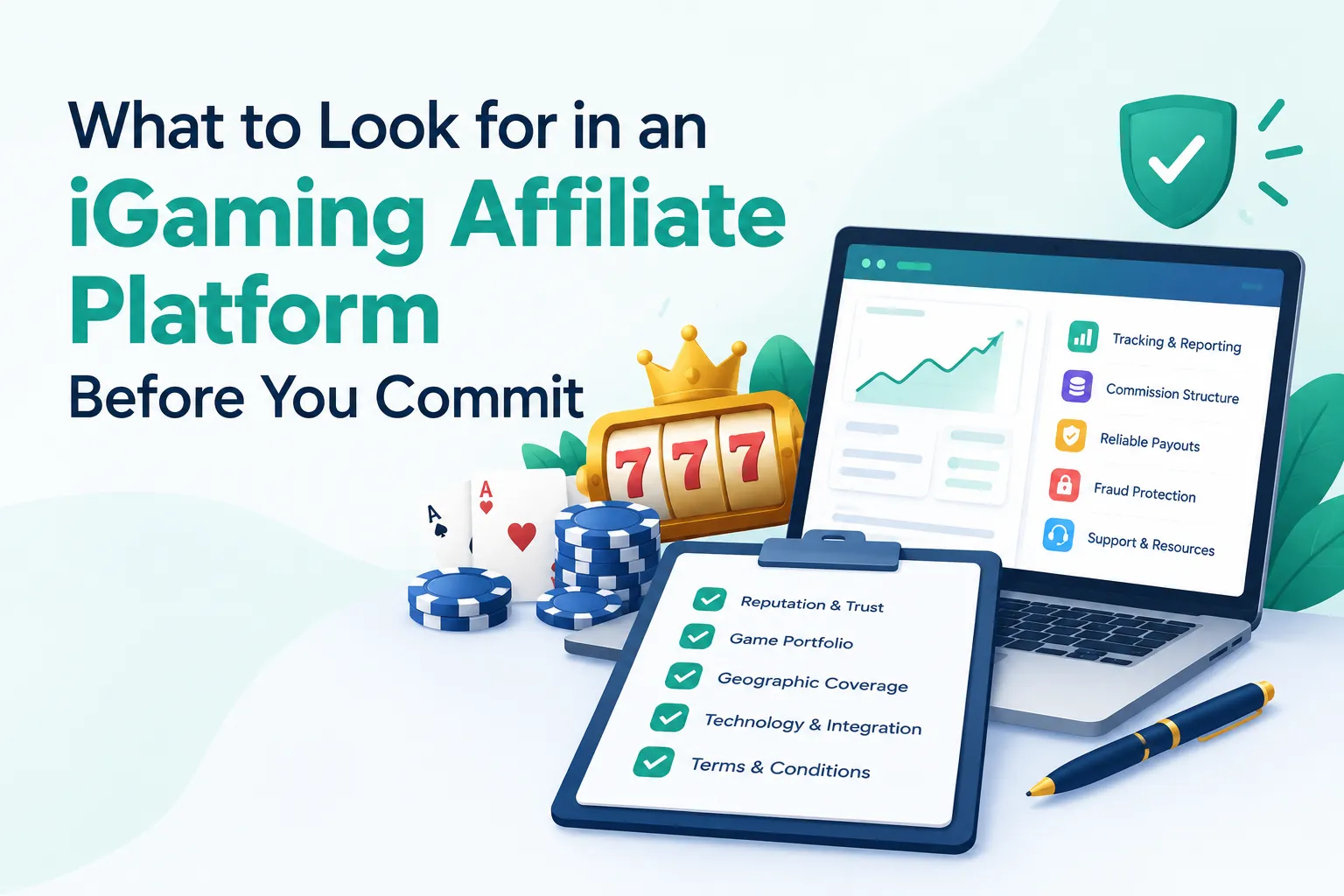 What to Look for in an iGaming Affiliate Platform Before You Commit