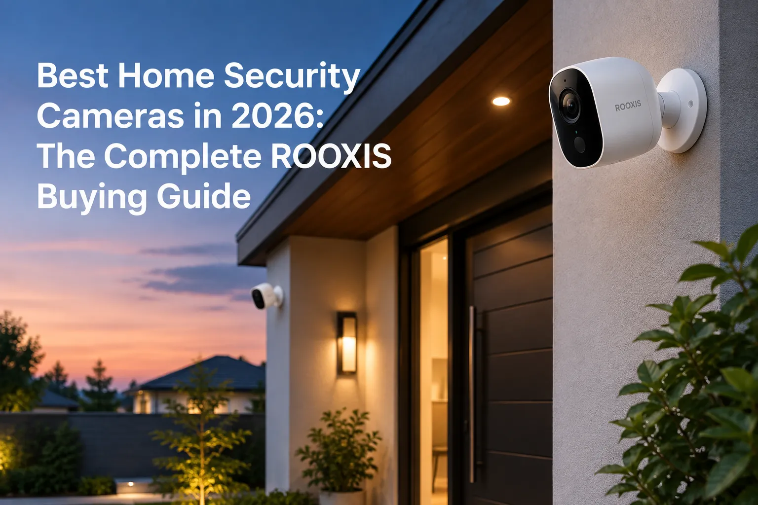 Best Home Security Cameras in 2026: The Complete Rooxis Buying Guide