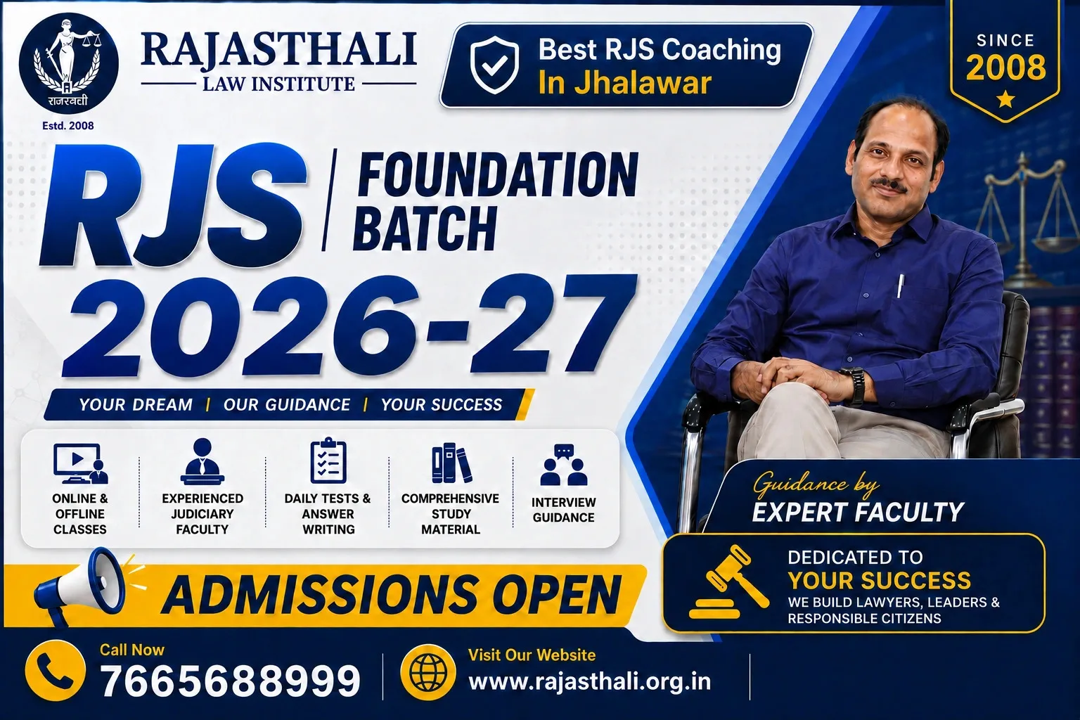 Best RJS Coaching in Jhalawar – A Guide for Judiciary Aspirants