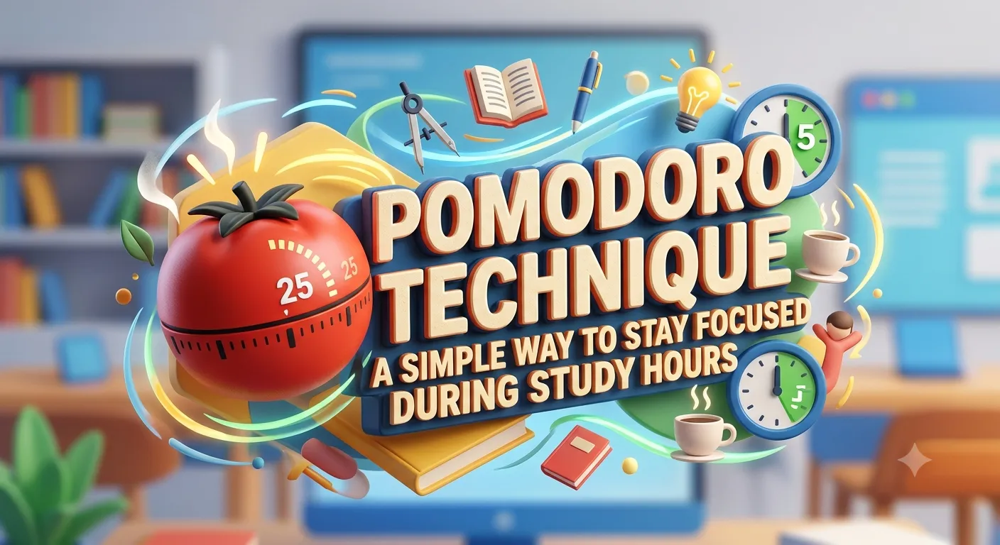 Pomodoro Technique: A Simple Way to Stay Focused During Study Hours