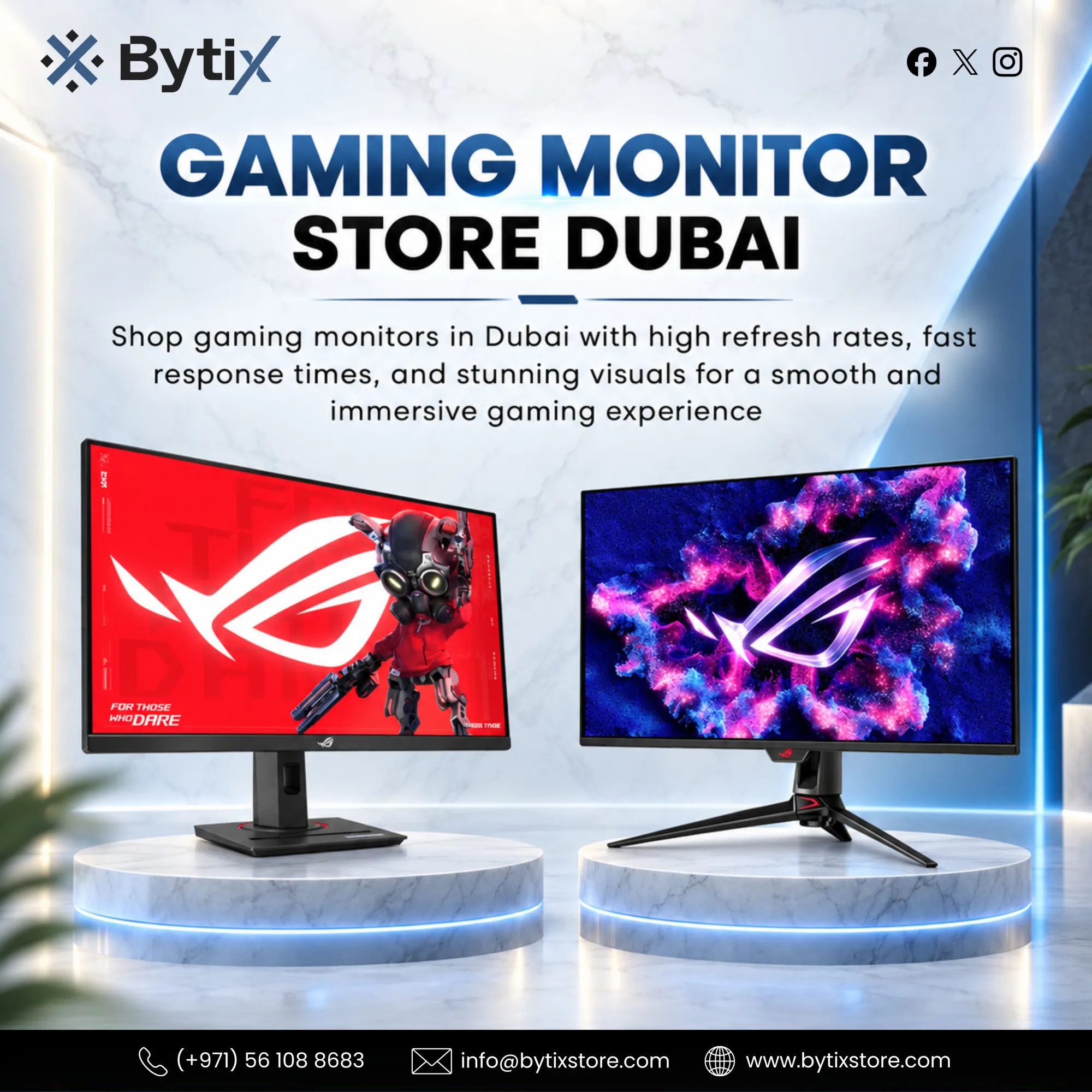 Choose the Right Screen for a Better Gaming Monitor Store in Dubai