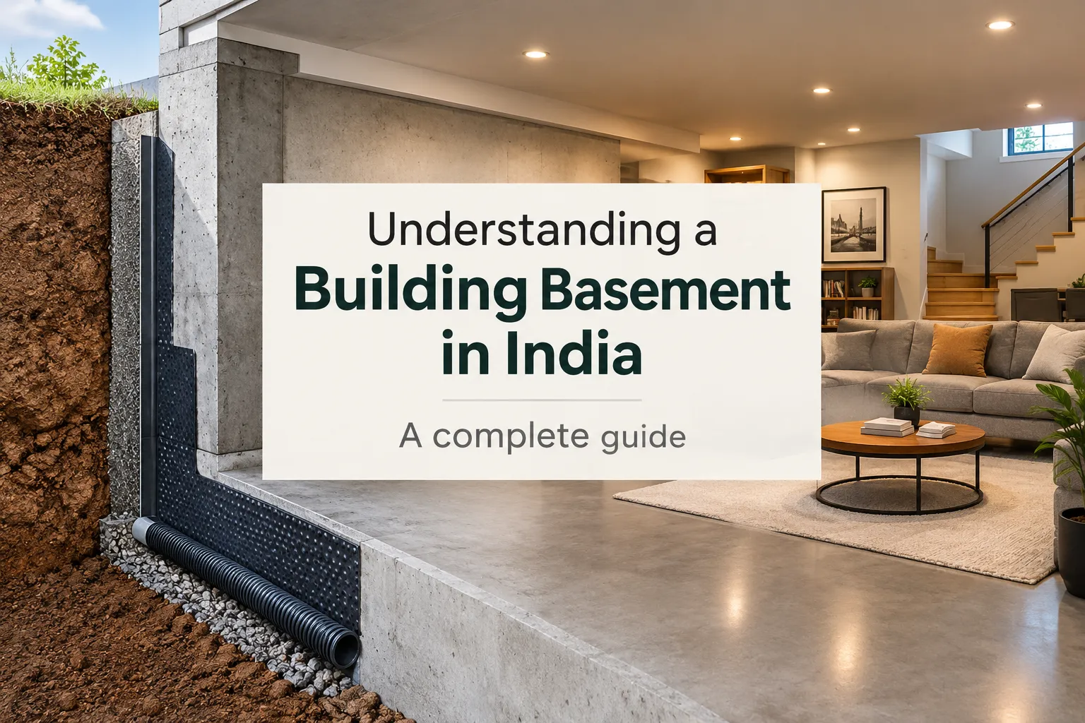 Building a Basement in India? Cost, Waterproofing & Common Problems