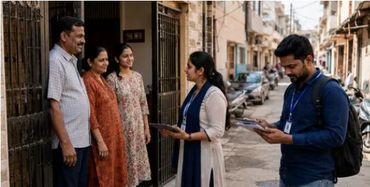 Gujarat Door to Door Survey: Understanding Voter Sentiment at Ground Level