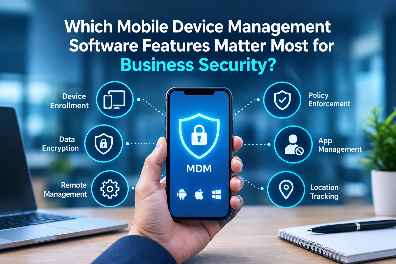 Which Mobile Device Management Software Features Matter Most for Business Security?