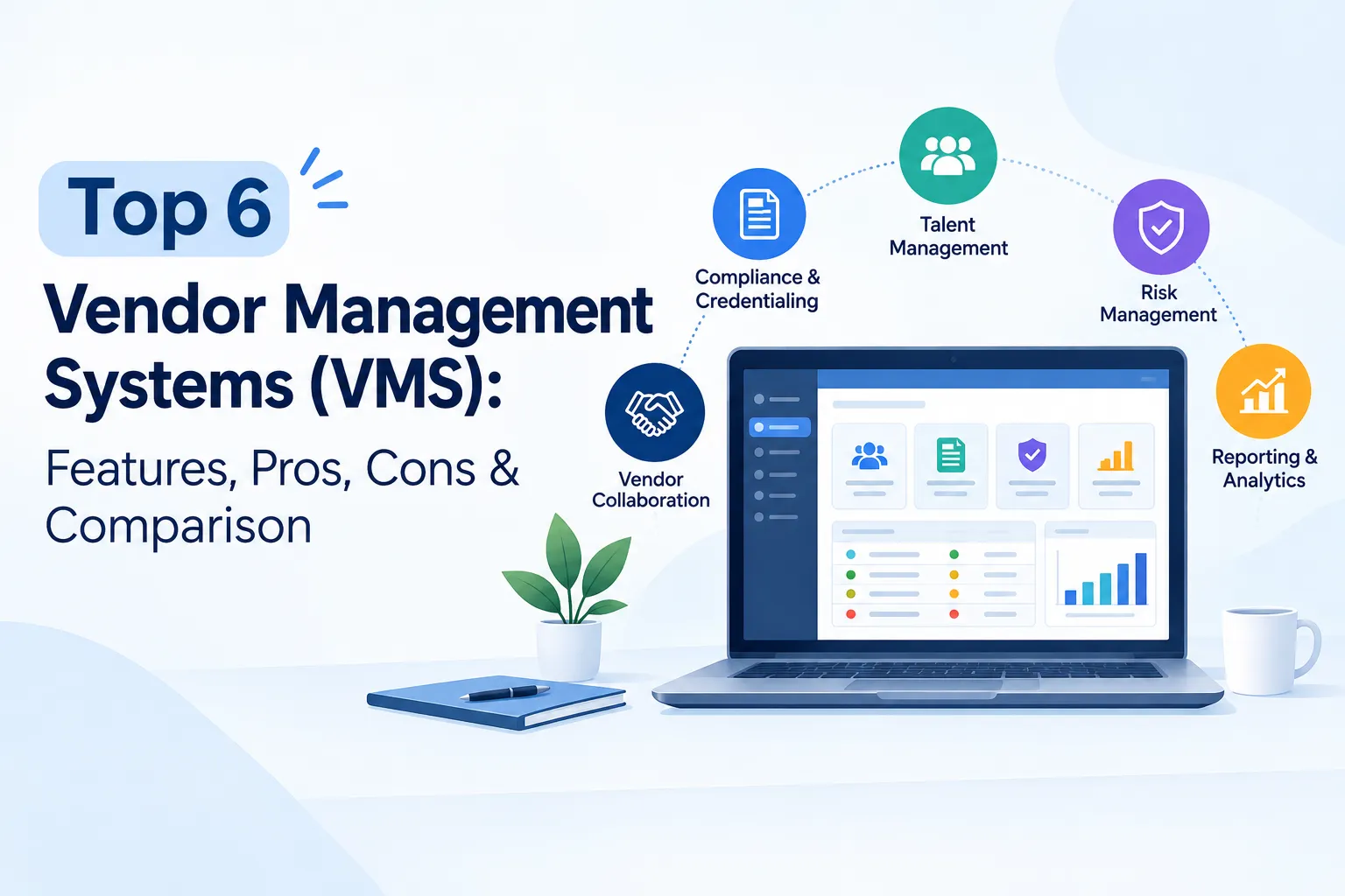 Top 6 Vendor Management Systems (VMS): Features, Pros, Cons & Comparison