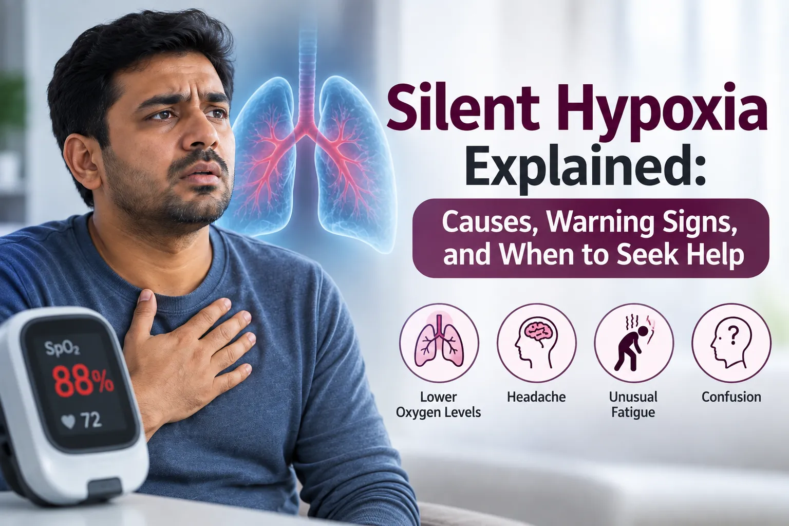 Silent Hypoxia Explained: Causes, Warning Signs, and When to Seek Help