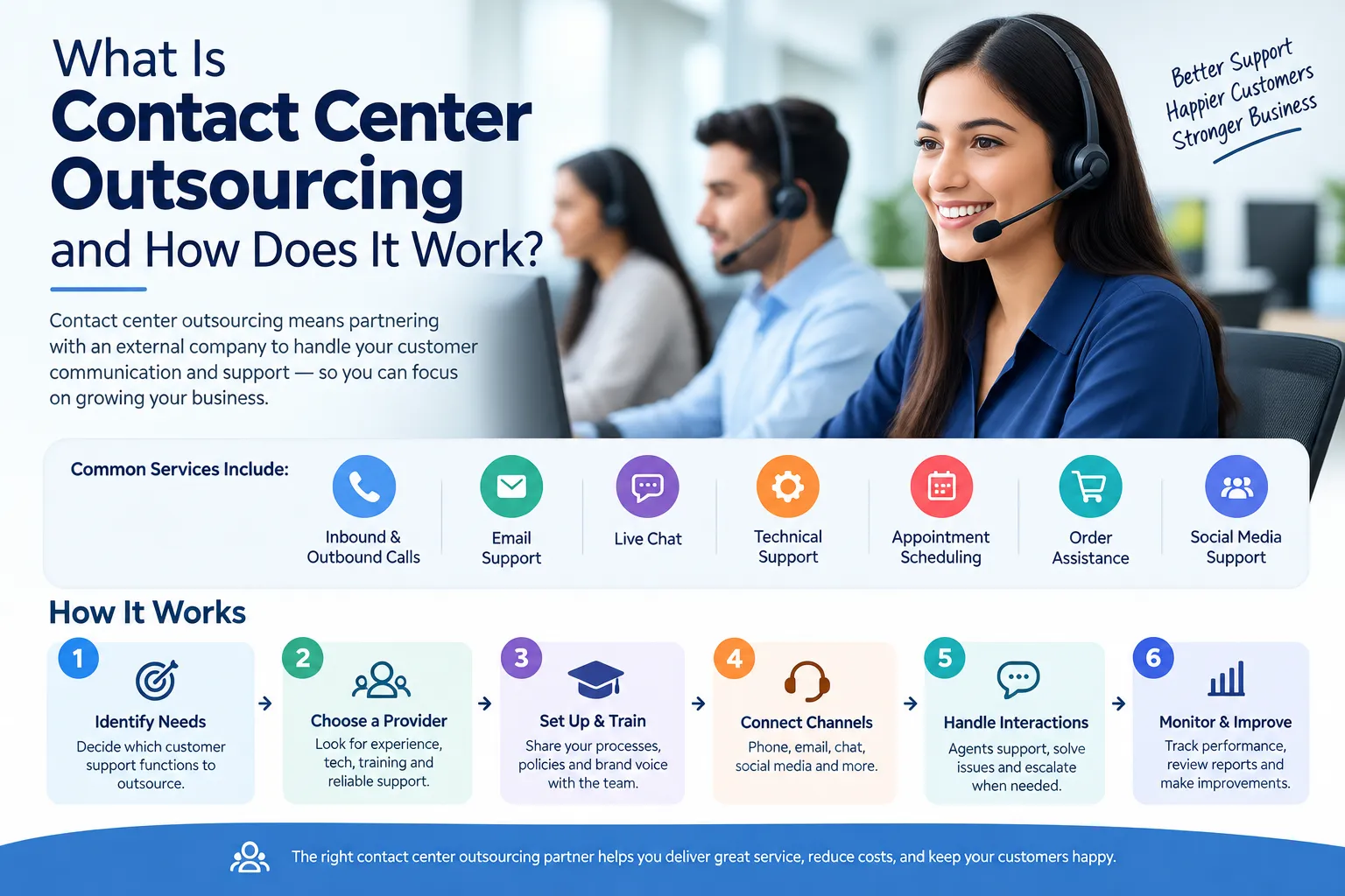What Is Contact Center Outsourcing and How Does It Work?