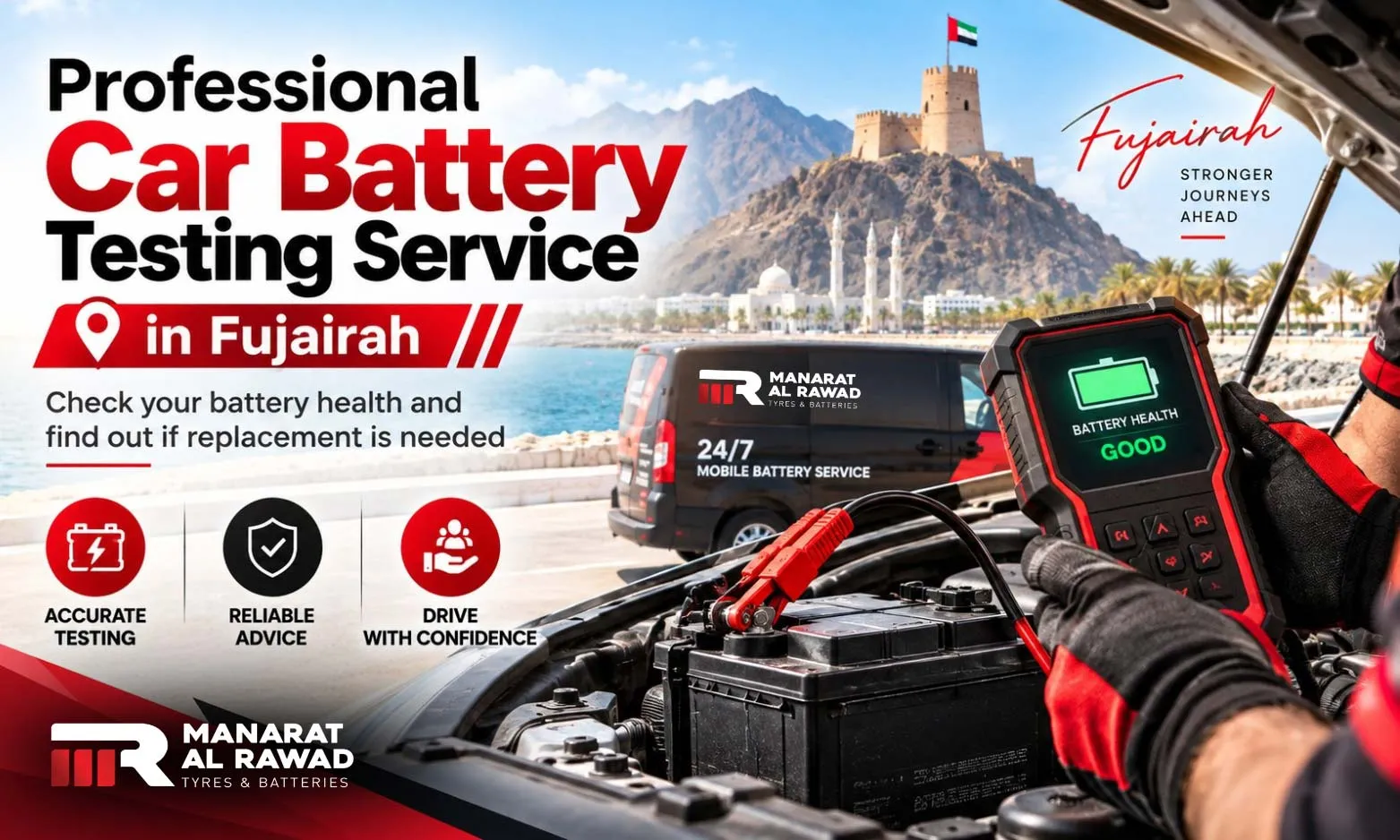 The Morning the Car Wouldn’t Start: Why Car Battery Testing Matters Across the UAE