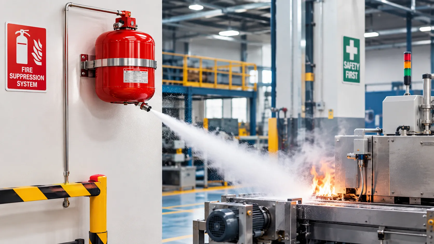 Automatic Dry Powder Fire Extinguisher: A Smart Fire Safety Solution