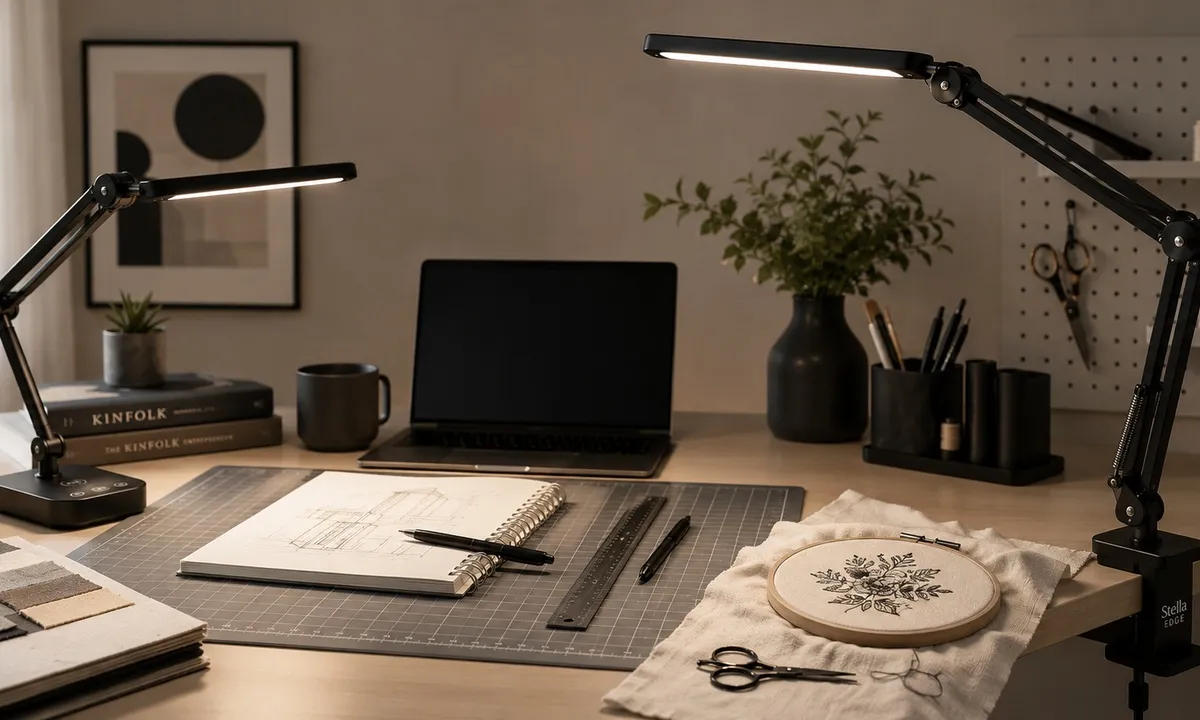 The Ergonomic Workspace Guide: How to Layer Task and Accent Lighting for Deep Focus