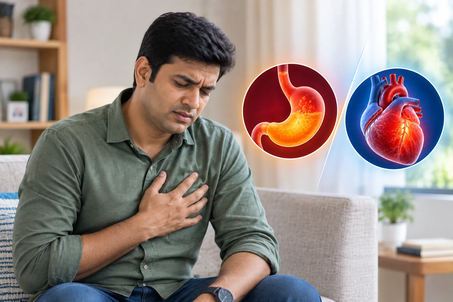 Chest Pain: Is It Gas or a Heart Problem?
