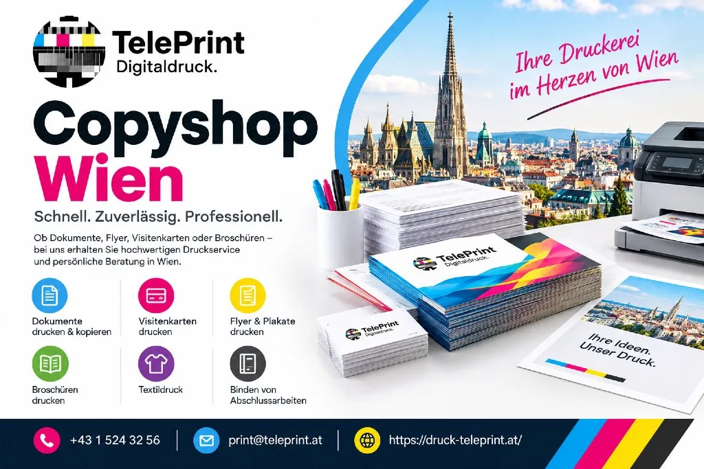 Wichtige Tipps für erfolgreiche Druckprojekte im Copyshop Wien