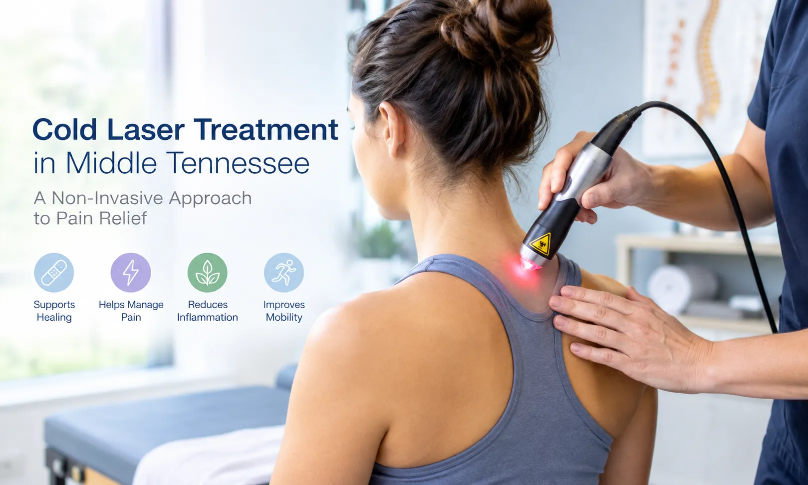Cold Laser Treatment in Middle Tennessee: A Non-Invasive Approach to Pain Relief