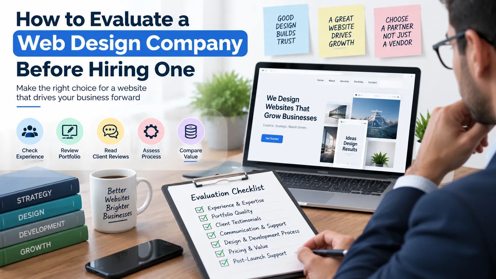 How to Evaluate a Web Design Company Before Hiring One