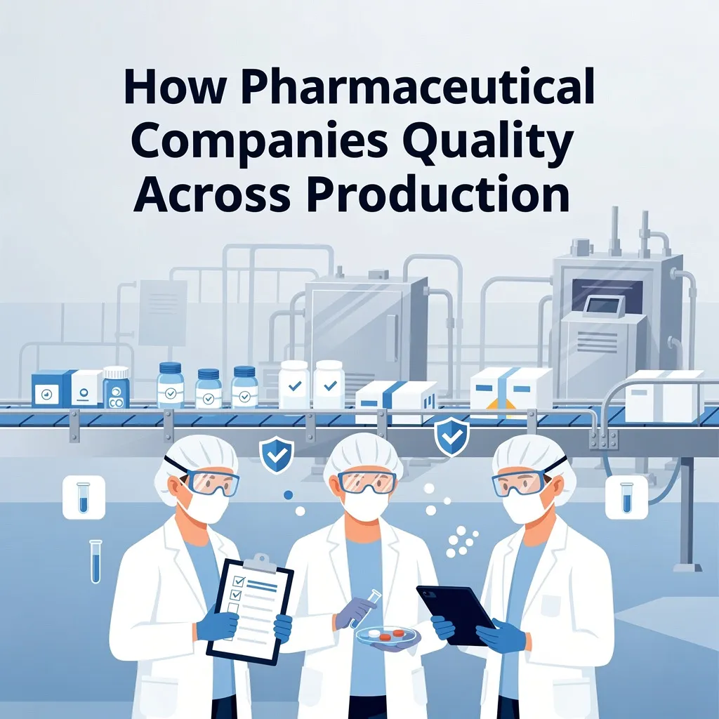How Pharmaceutical Companies Maintain Quality Across Production