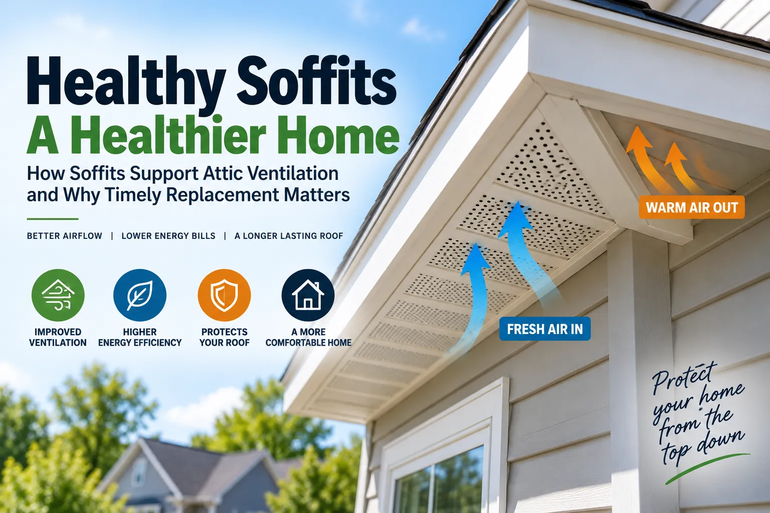 How Damaged Soffits Can Affect Attic Ventilation
