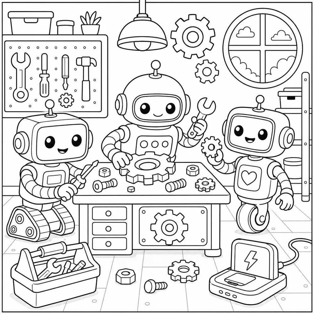 Free Coloring Pages to Grow Creative Minds Through Play