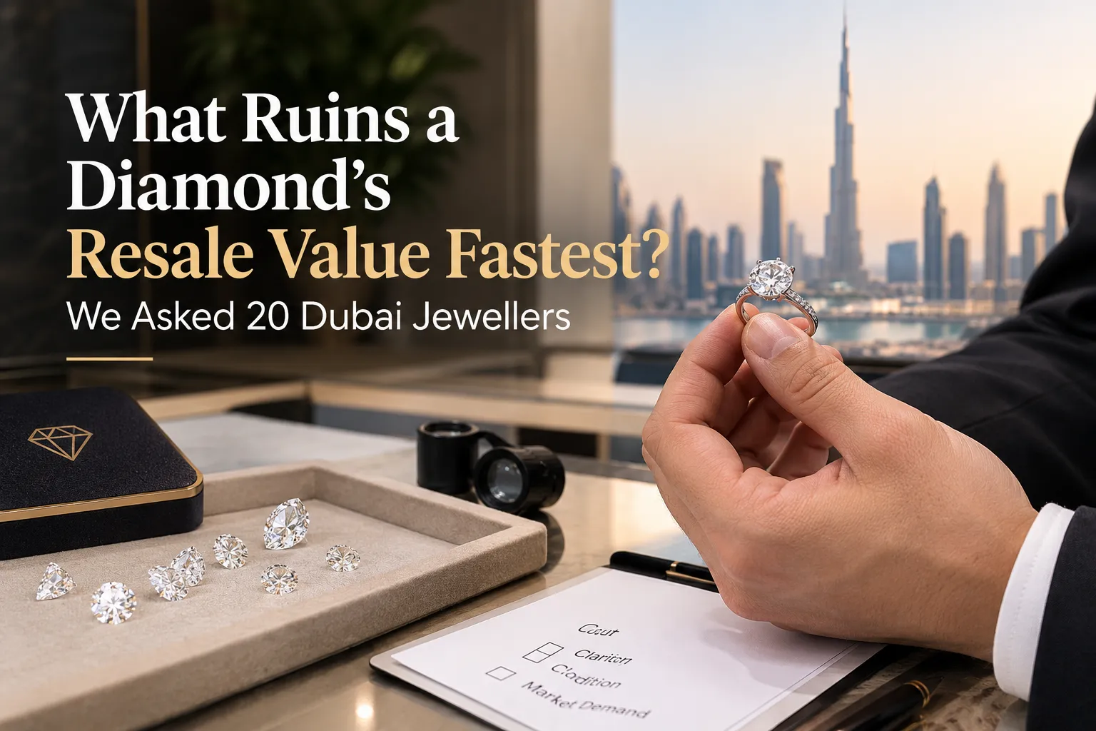 What Ruins a Diamond's Resale Value Fastest? We Asked 20 Dubai Jewellers