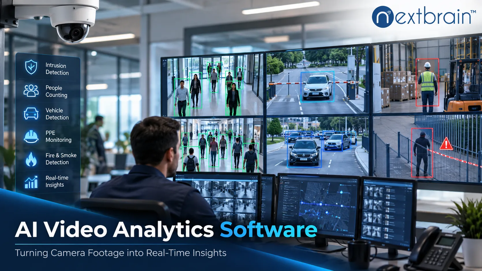 When Video Becomes Data: How AI Video Analytics Software Changes Monitoring