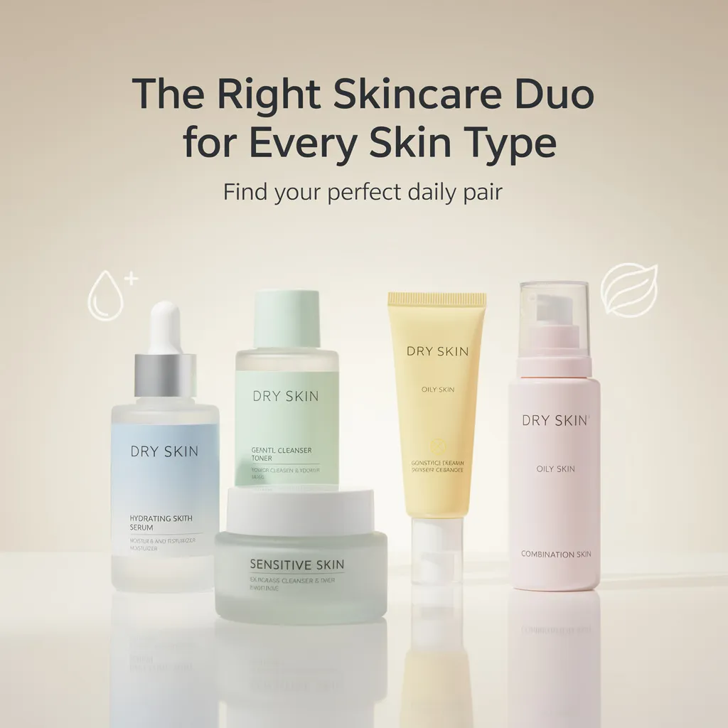The Right Skincare Duo for Every Skin Type