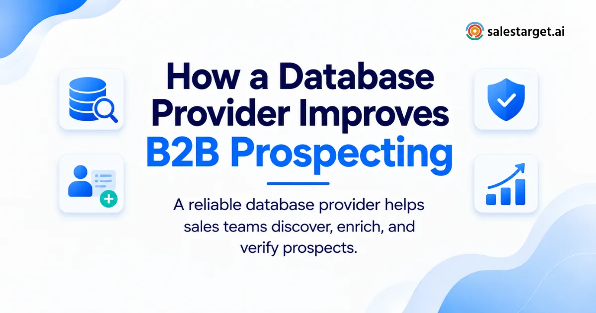 What Is the Best Business Contact Database for B2B Sales Teams to Find and Verify Leads?