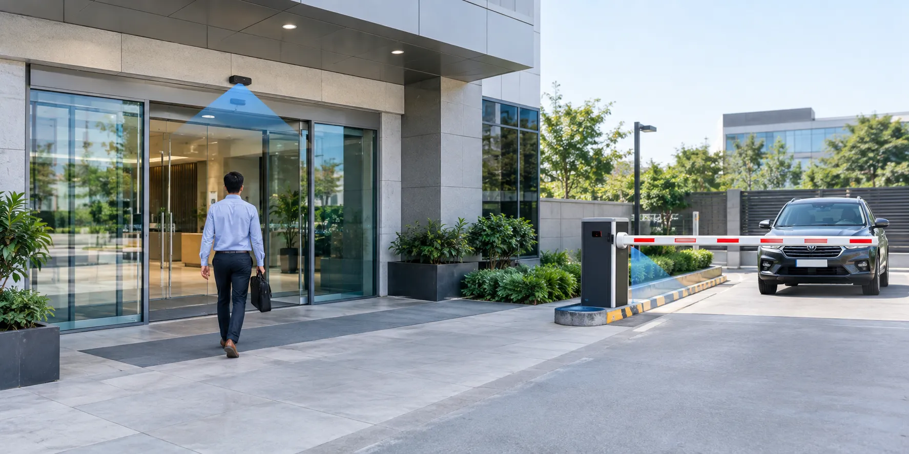 How Sensors Work in Modern Automatic Door and Gate Systems