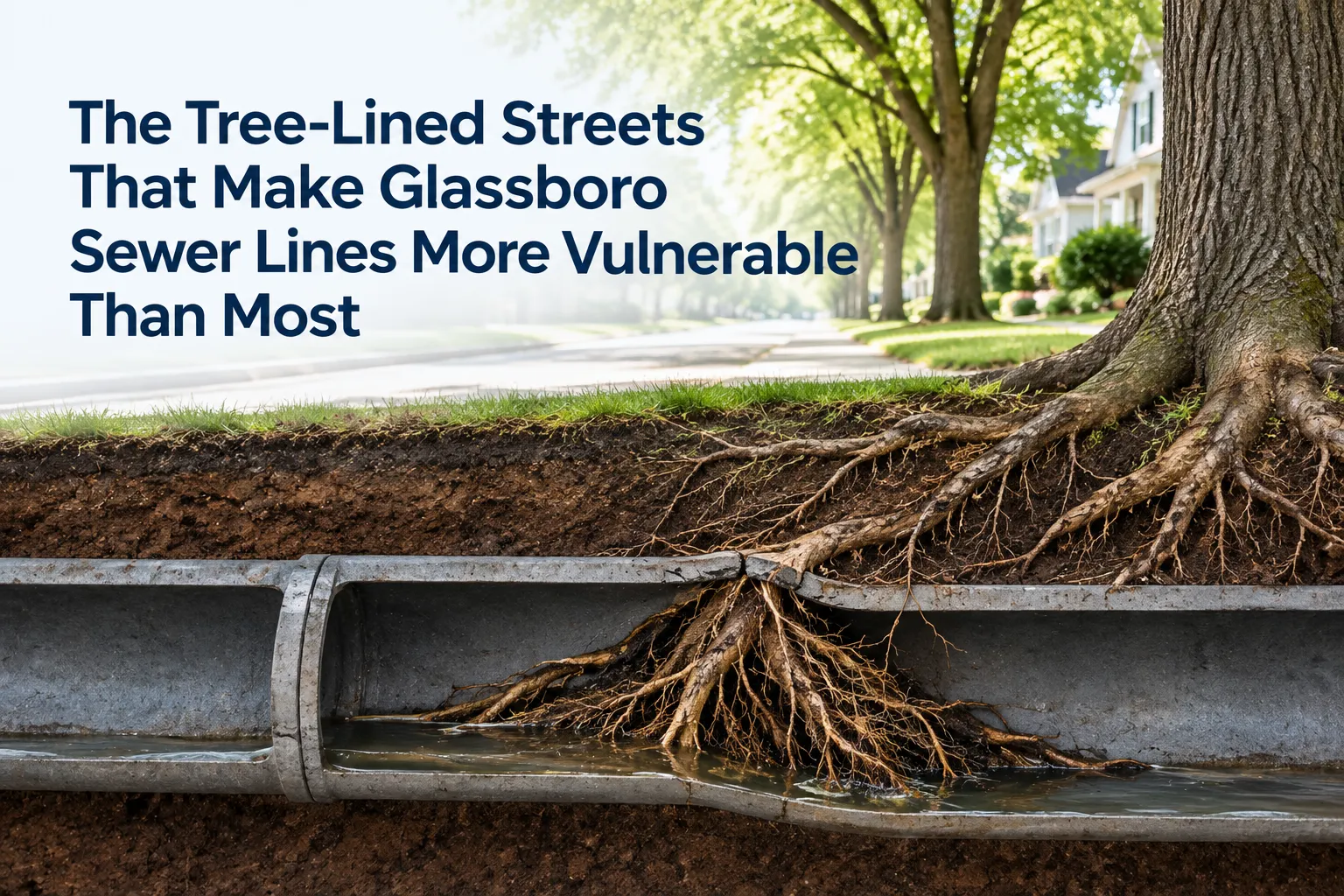The Tree-Lined Streets That Make Glassboro Sewer Lines More Vulnerable Than Most