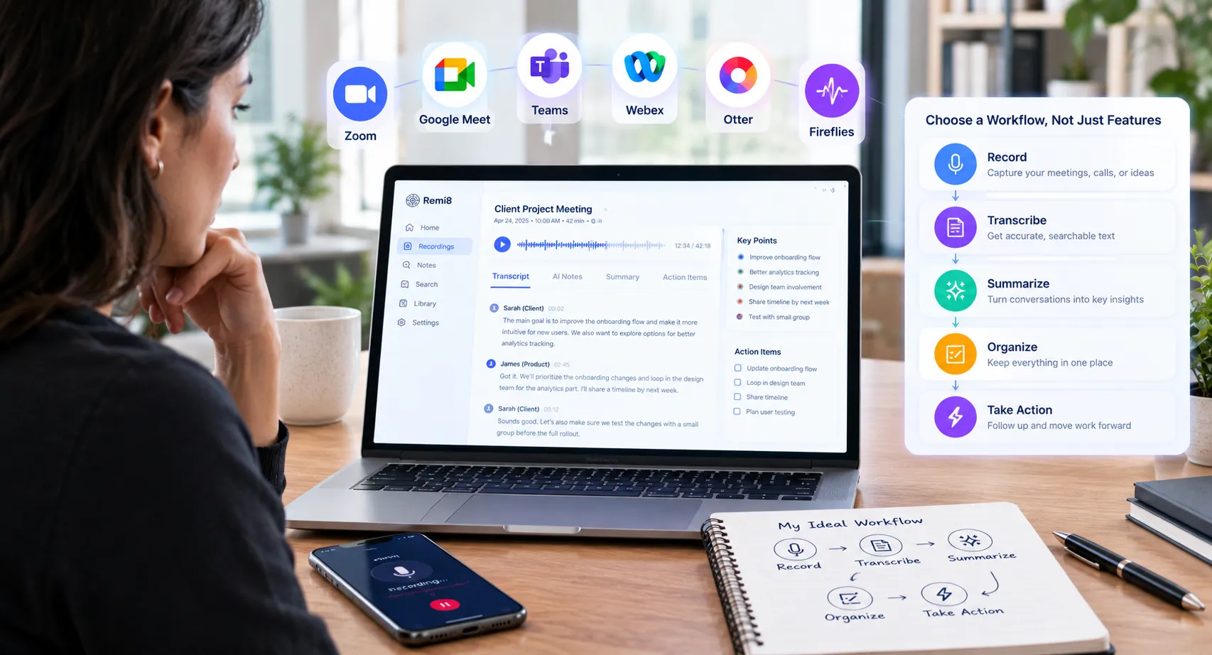Meeting Recording Software Is Multiplying. Here's How to Pick a Workflow, Not a Feature List