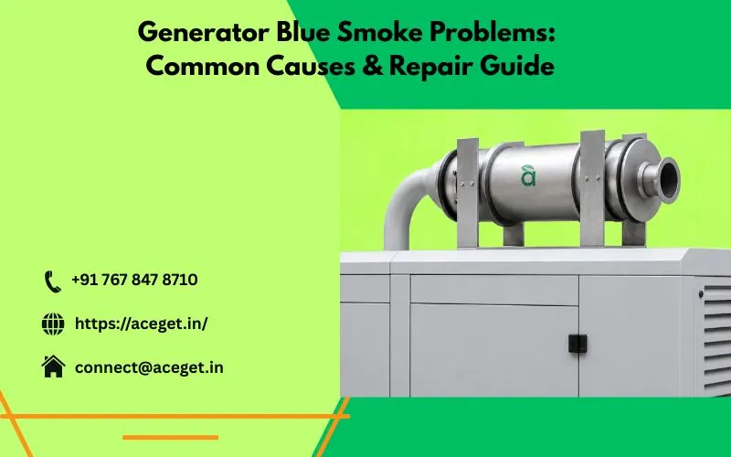 Generator Blue Smoke Problems: Common Causes & Repair Guide