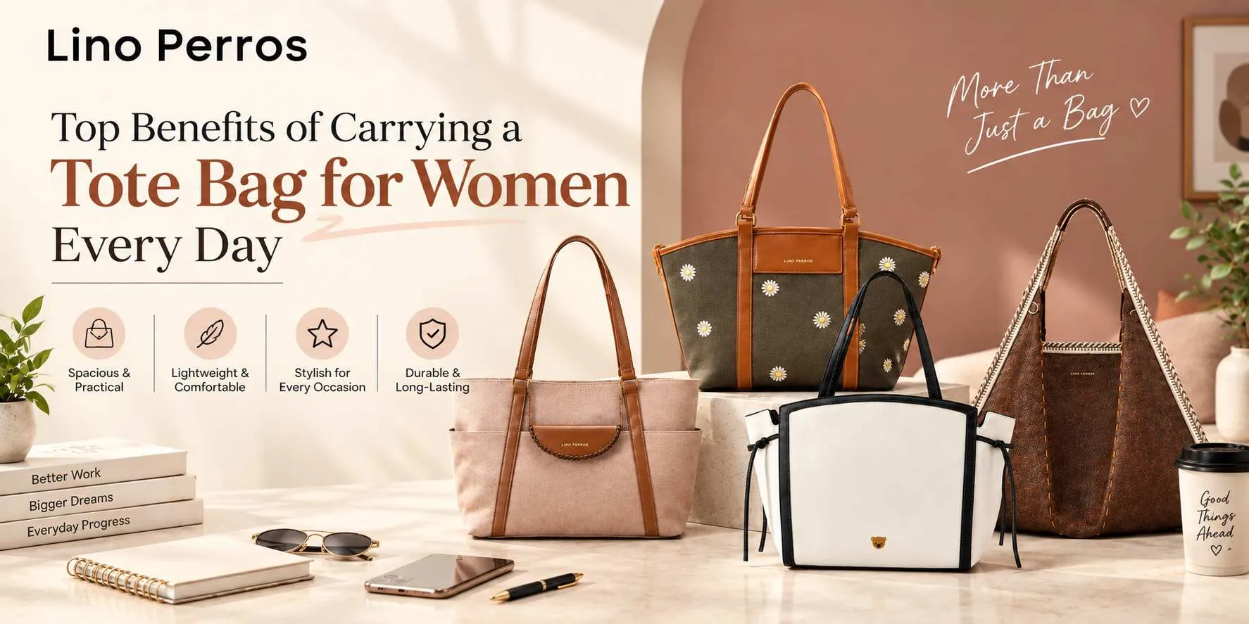 Top Benefits of Carrying a Tote Bag for Women Every Day