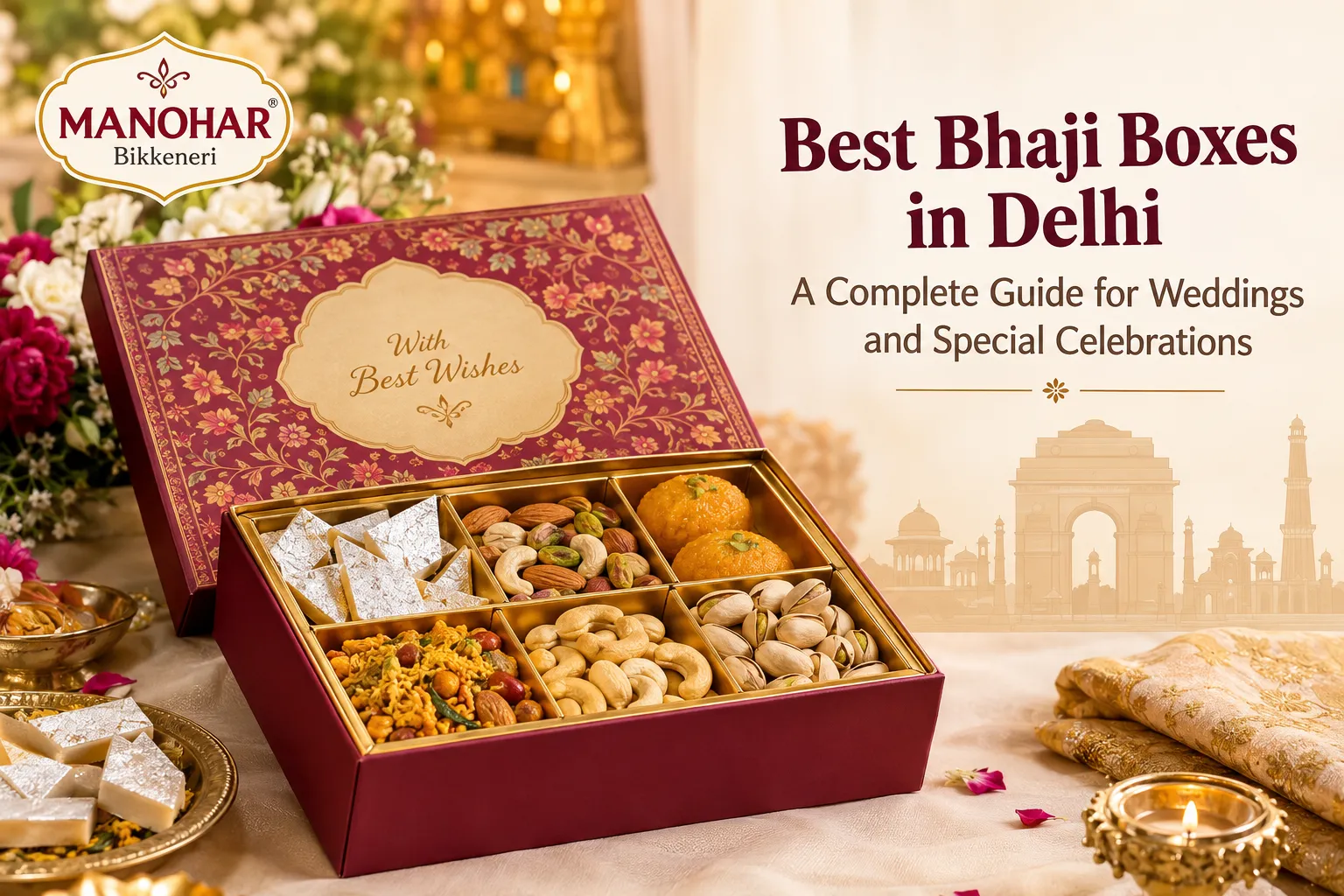 Best Bhaji Boxes in Delhi: A Complete Guide for Weddings and Special Celebrations