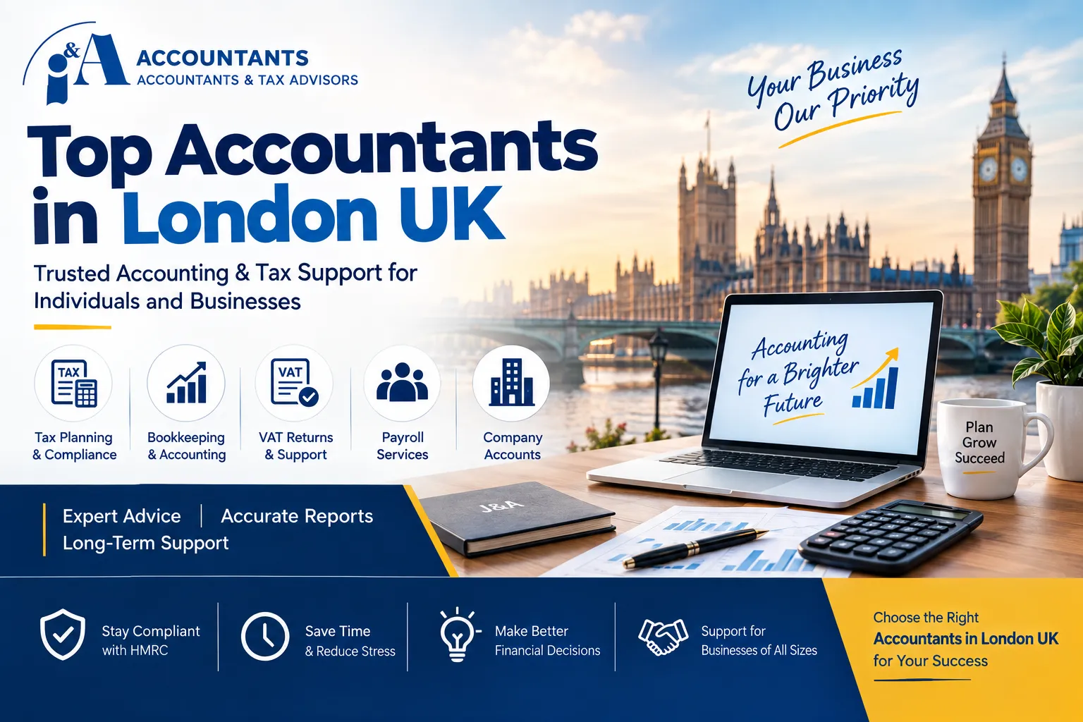 Top Accountants in London UK: A Knowledgeable Guide to Choosing the Right Accountant