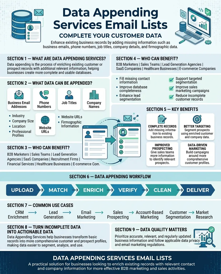 Data Appending Services