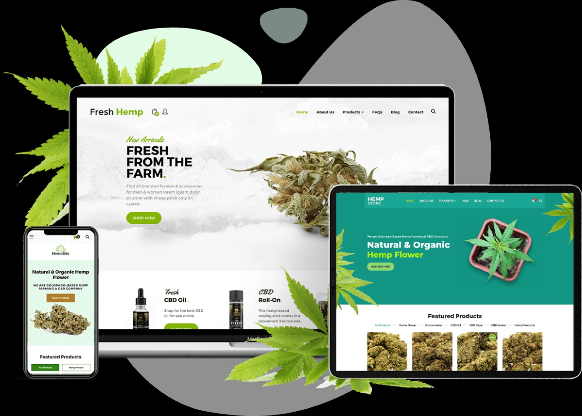 CBD Packaging Bags and Logo Designs