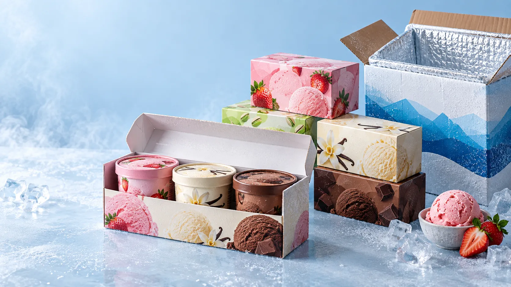 Ice Cream Packaging Boxes: A Practical Guide for Frozen Treat Brands