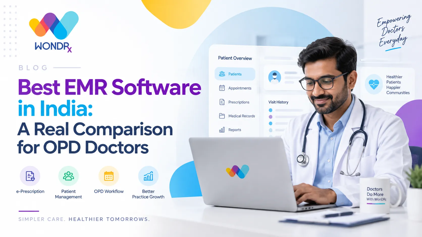 Best EMR Software in India: A Real Comparison for OPD Doctors