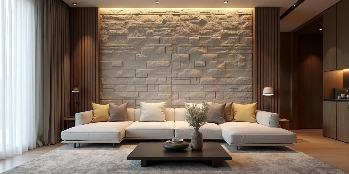 Modern Exterior Design Ideas Using Elevation Stone Tiles