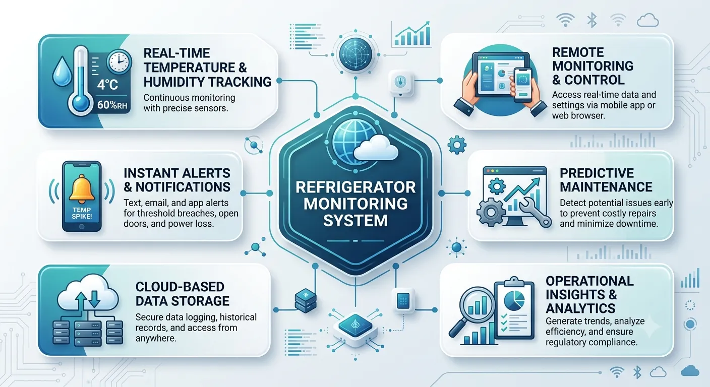 Refrigerator Monitoring System in Kuwait: Smart Temperature Control for Safer Cold Storage