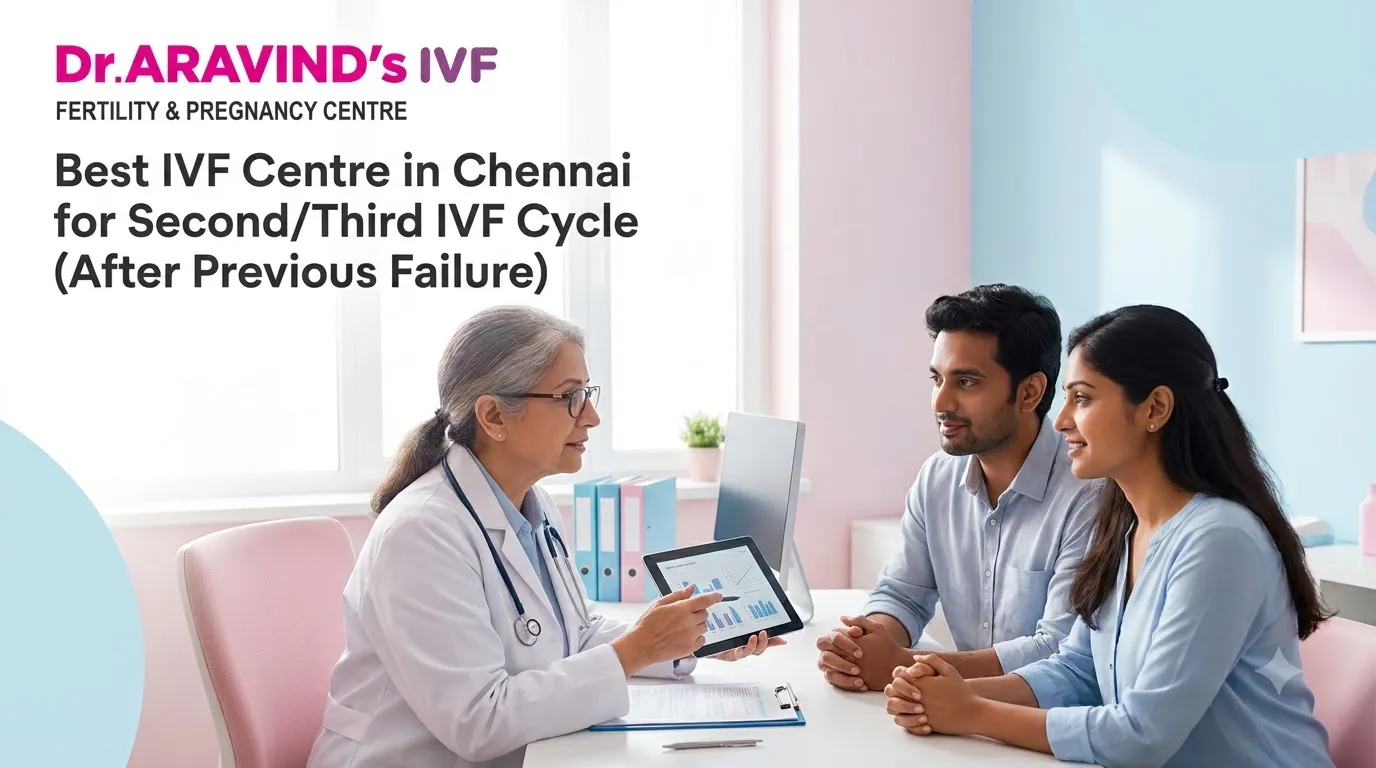 Best IVF Centre in Chennai for Second/Third IVF Cycle (After Previous Failure)