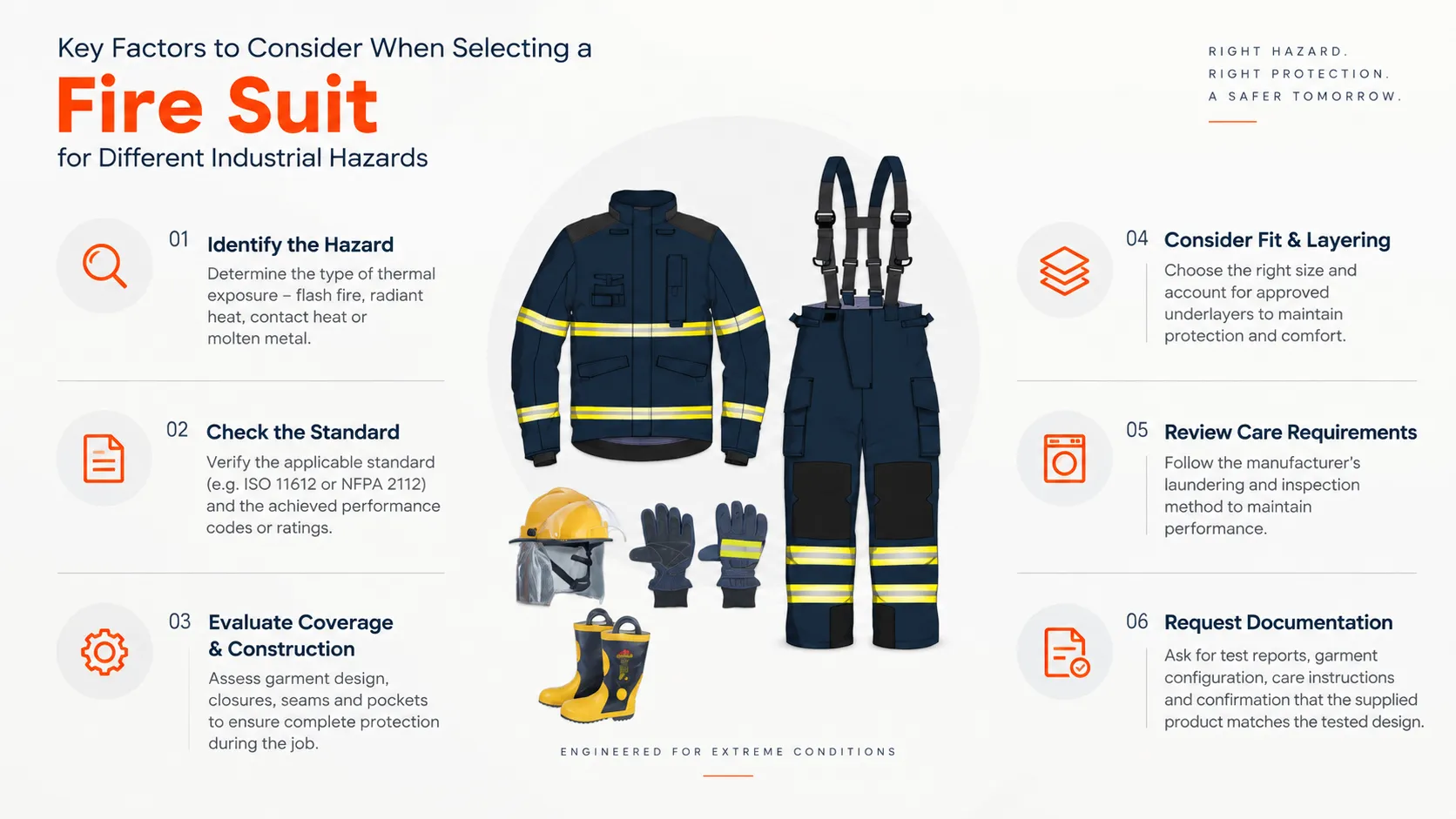 How to Select a Fire Suit for Different Industrial Hazards