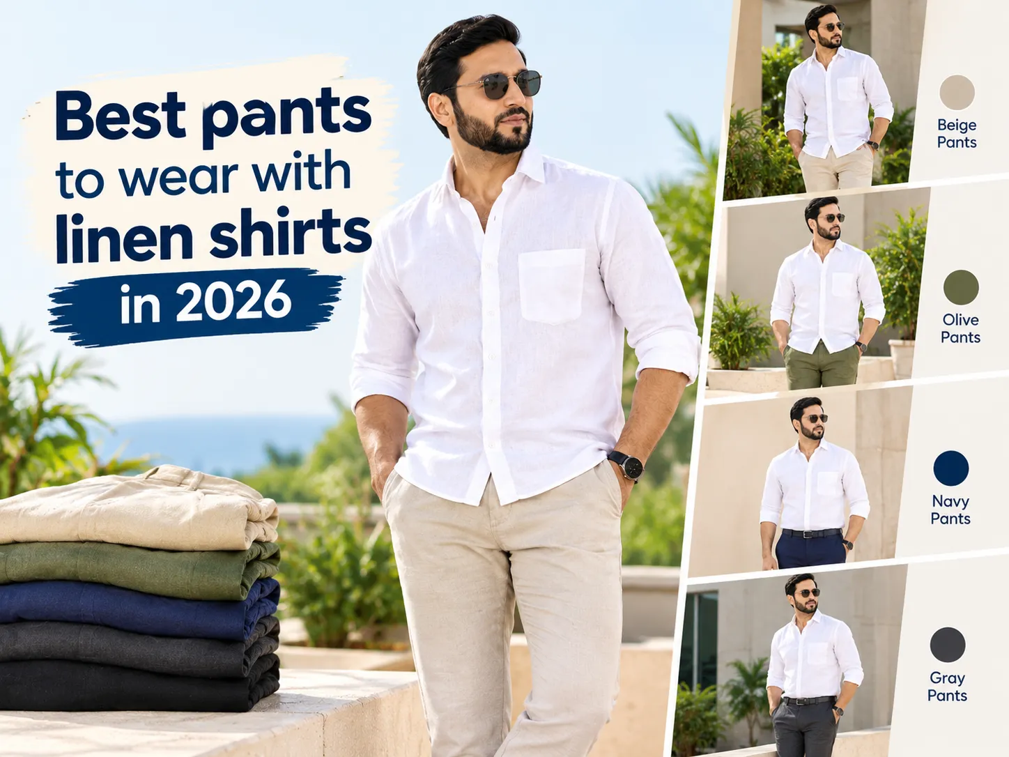 Best pants to wear with linen shirts in 2026