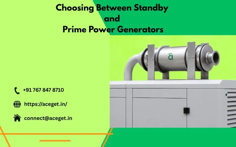 Choosing Between Standby and Prime Power Generators