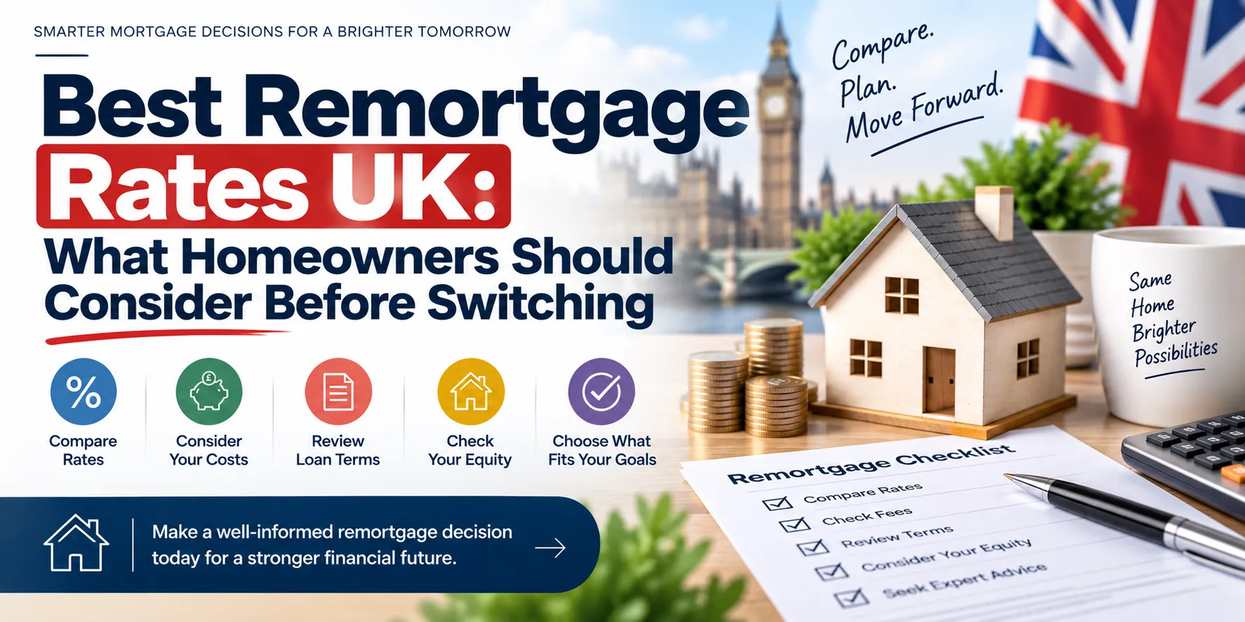 Best Remortgage Rates UK: What Homeowners Should Consider Before Switching