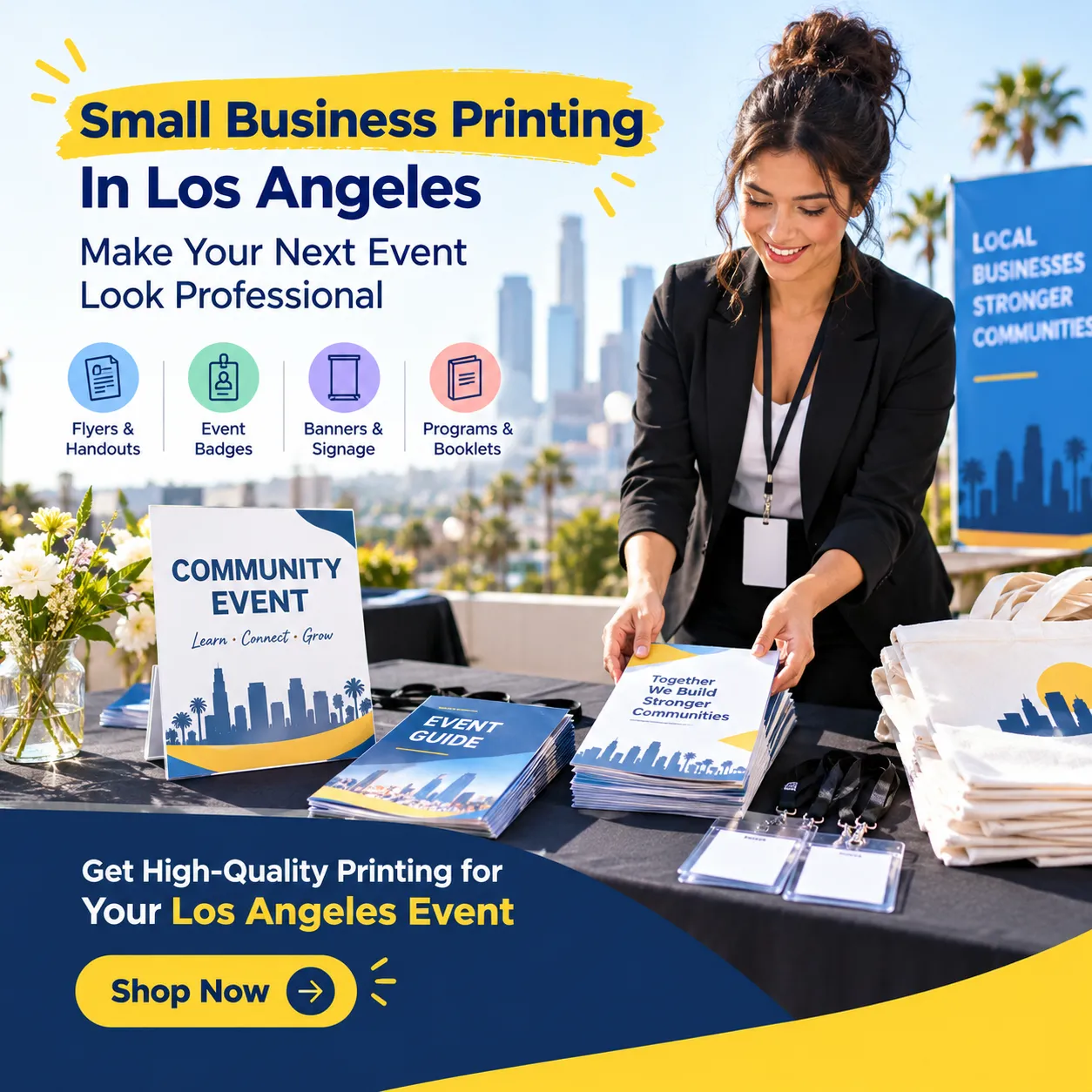 Small Business Printing In Los Angeles: Event Materials Every Organizer Needs
