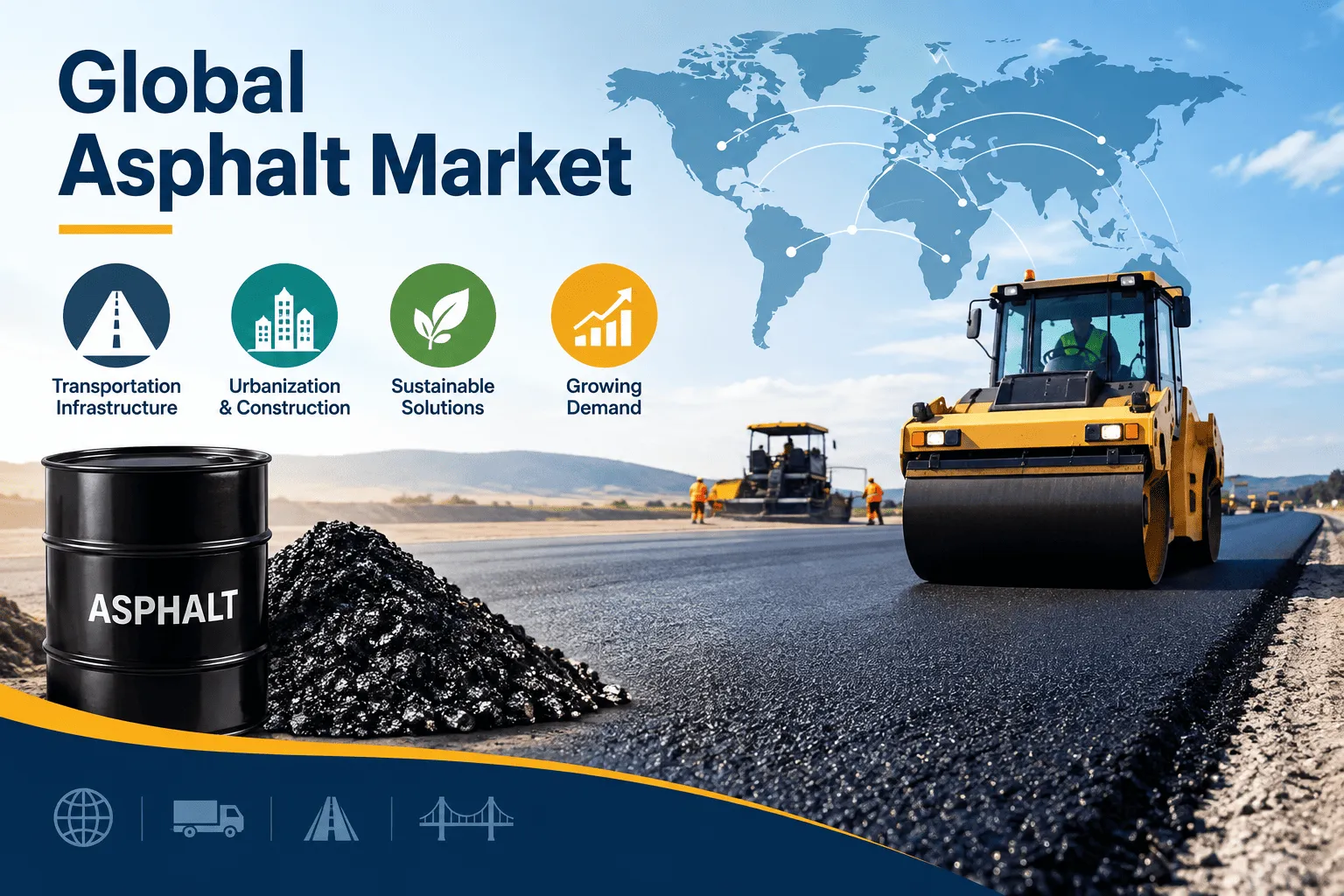 Global Asphalt Market Future Demand Drivers and Growth