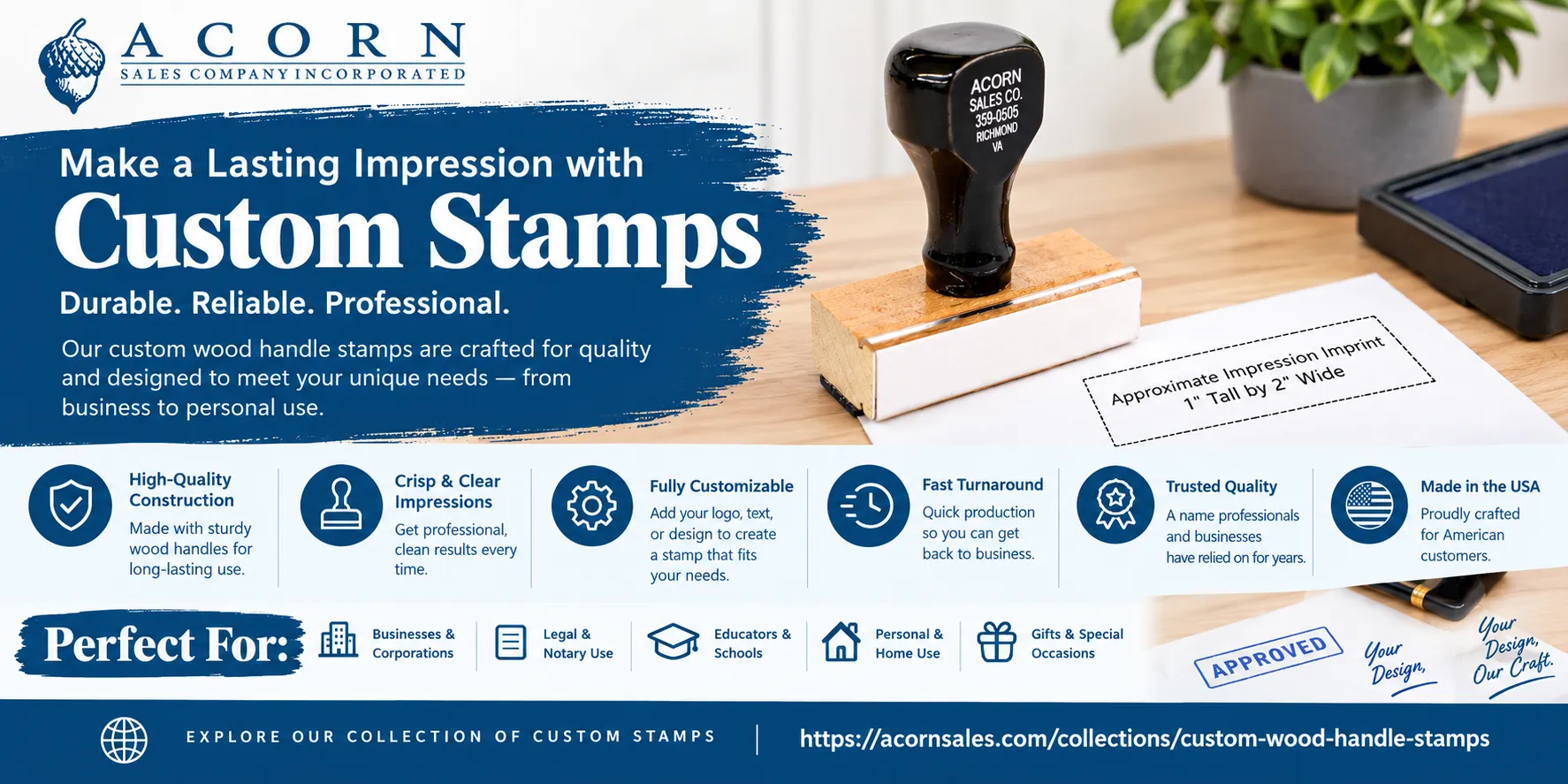 How to Design Custom Stamps: Size, Text, Logo & Art Tips?