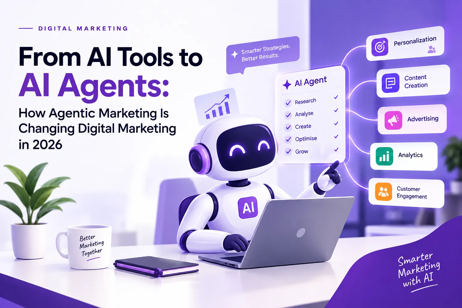 From AI Tools to AI Agents: How Agentic Marketing Is Changing Digital Marketing in 2026