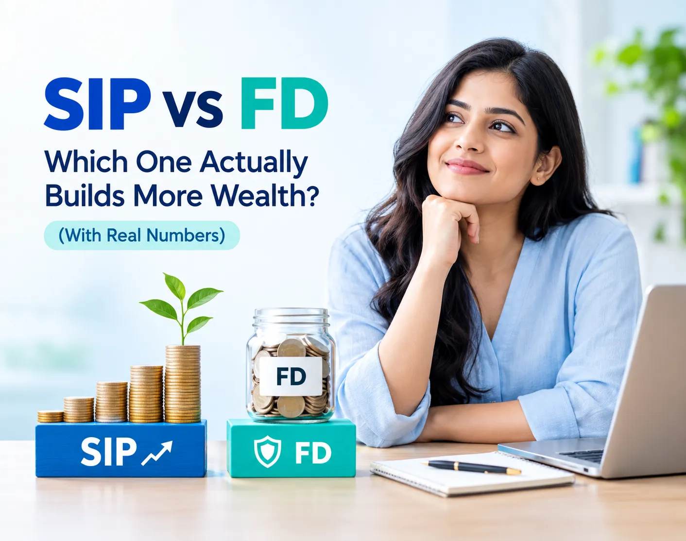SIP vs FD in 2026: Which One Actually Builds More Wealth? (With Real Numbers)
